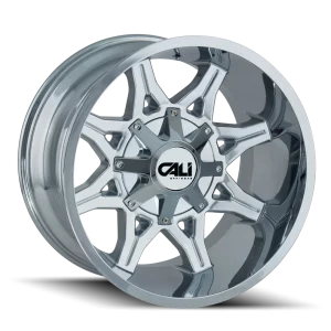 Cali Off-Road – OBNOXIOUS – Chrome – 20″x10″ -19mm – Summer Wheels – 9107-2152C
